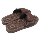 F003 Byriver Therapeutic Acupuncture Massage Flip Flops Sandals Reflex Health Foot