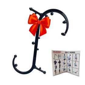 Fajaerny-bmsk-001 Fajaerny Massage Trigger Point Cane Body Deep Tissue Handheld Back Neck Shoulder Leg A