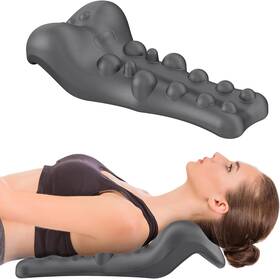Ns106m1 Fanlecy Neck And Shoulder Relaxer With Upper Back Massage Point Cervical Traction