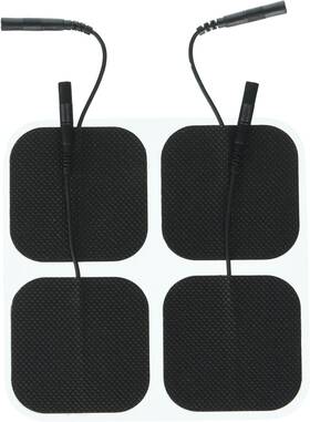 Fanprod 313026559521 Ireliev Reusable Muscle Stimulation Electrode 4 Pads With Excellent Dispersion 1pk