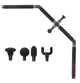 Massager-bb1 Fanwer Bow Trigger Point Massage Cane For Self Back Massager Muscle And Pain Black