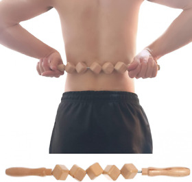 Fanwer Wood Therapy Massage Tools Anti Cellulite Roller 1 Pack