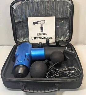 Em006 Fascia Deep Tissue Percussion Muscle Massage Gun For Pain Relief