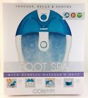 Fb70wa16 Conair Foot Spa With 074108343659