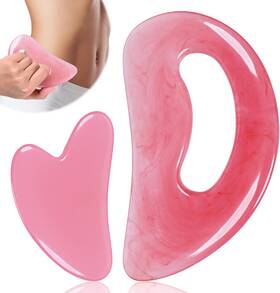 Gsx-02 Fdkjejc Gua Sha Body Massage Tools Set With Handle Grip For Face Back Neck Leg