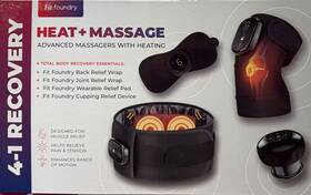Fit Foundry 860011971061 Feat Massage Recovery Kit 4in1 Heat And