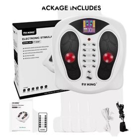 Ft-036f Fit King Foot Stimulator Massager Heat And Kneading Circulation Pain Relief