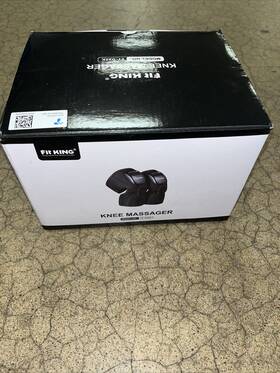 Ft-032ks Fit King Black 12w Air Compression Heated Knee Massager Used
