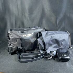 Ft-082a-m Fit King Black Air Compression Leg Recovery Massager Medium