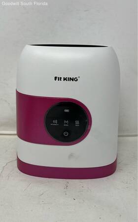 Ft-085h-wh Fit King White Purple Hand Massager Model No