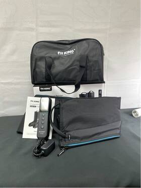 Ft-093a Fit King Black 2 Modes 3 Intensities Air Compression Leg Massager