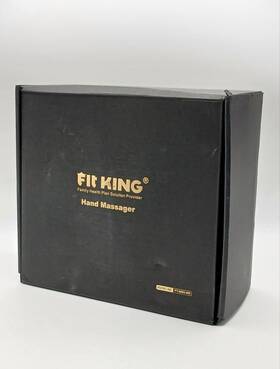 Ft085-wh Fit King Hand Massager With Heat Model White/pink/black