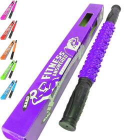 Fa-201424 Fitness Answered Training The Muscle Stick Elite Hard Massage Roller - Purple