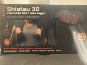 8937 Fitrx Shiatsu 3d Cordless Massager With Heat Neck/shoulders/back 8937. Nib