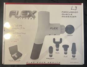 Flex 195925297106 Pro Fit Fitness Multi Angle Percussion Massager With 5 Heads