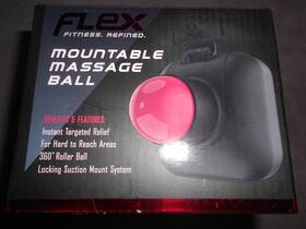 Flex 841351182447 Fitness Mountable Massage Roller - Ball