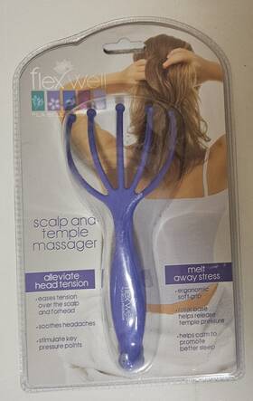 Flexwell 827207210144 Scalp And Temple Massager
