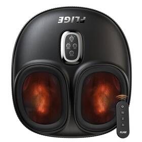 L-6555 Flige Foot Massager Shiatsu Heat Deep Kneading Compression Fsa-hsa Eligible Fits Men