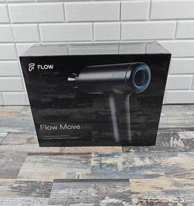 Flow 976579100004 Move Handheld Black Massage Device Moveblue With 5 Heads