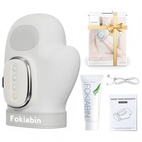 Fokiabin 726260413366 Electric Hand Massager With Heat And Compression 6 Modes Fo
