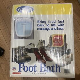 66002 Foot Bath Massager Dr. Scholls New