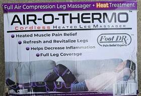 Bk3591 Foot Dr Air-o-thermo Full Air Compression Leg Massager With Heat Treatment