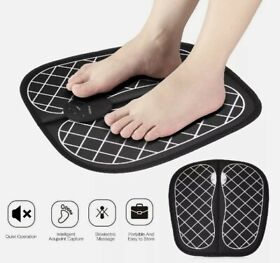 185864 Foot Massager Ems Mat Pain Relief Aching Feet Muscle Stimulation 6 Mode 10 Level