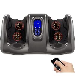 Bcp022420 Foot Massager Machine Shiatsu Therapeutic Reflexology Gray