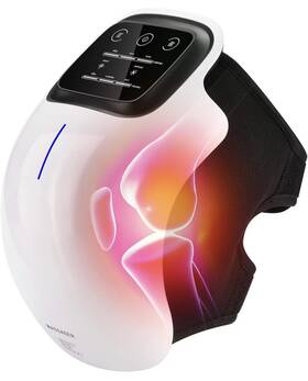 Forthiq 060823620330 Cordless Knee Massager Fda Registered Infrared Heat And Vibration Kne