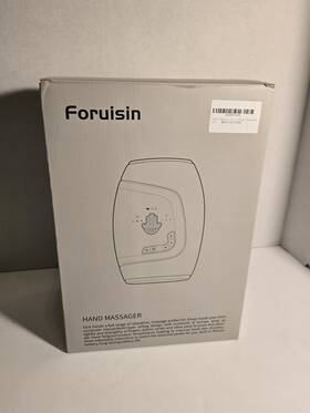Y18g Foruisin Blue Silver Wireless Portable Cordless Electric Hand Massager