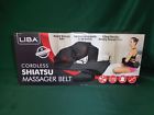 Fr0618 Liba Cordless Shiatsu Neck Shoulder Back Massager Belt 696233385825