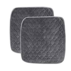 Lev63102greyf5 Fresh Ideas 010482384956 Washable Travel Seat Protector Grey 2-pack