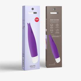 18706 Fun Factory Volita Mini Vibrator For Women Personal Massager Violet
