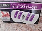 Fwv-200 Homedics Nib Dual Rolling Foot Massager New Never 031262038227
