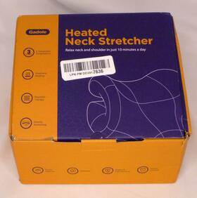 Gadole 742385197240 Deep Neck Pain Relief With Conductive Magnetic Therapy Heated Stretcher Gr