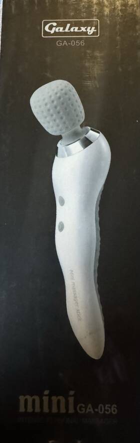 Ga-056 Galaxy Mini Massager White Full Body Personal