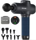 Garyway Massage Gun Deep Tissue Muscle With 9 Head Attachments Handheld Portable