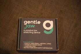 Gj202001 Gentle Jaw Pain Relief Stretching Stretcher Device Tmj Clenching Headaches