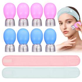 Zzq-zq029 Giococo Cupping Kit For Massage Therapy And Versatile Headbands 10pcs Anti Aging Fac