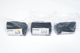 Glute Blade 860007923012 New Lot Of 3 Firm Massage Roller Different Heads Black Ships Free