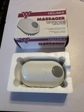 Gnc 048107189907 General Nutrition Cellusage Massager Hips Thighs Buttocks Vintage New
