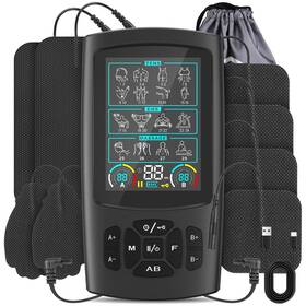 2025070801 Gobok Tens Unit Ems Muscle Stimulator With 28 Modes Dual Channel