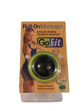 Gofit 687339473301 Smooth Rolling Deep Tissue Targeted Roll-on Massage Roller