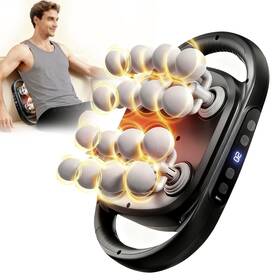 J35c Goosefit 16-head Massage Gun Set Deep Tissue Percussion Muscle Massager With 20 Speed