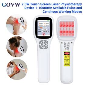 Pmw2500 Govw 650 808nm 905nm 980nm Physiotherapy Cold Laser Low Level Therapy Pain 2.5w