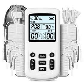 Graphtool 975907165609 Tens Unit Muscle Stimulator 3-in-1 28 Modes Ems Massage Machine Dual C
