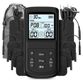 Graphtool 975907166484 3-in-1 Tens Unit Muscle Stimulator 28 Modes For Pain Relief Ems M