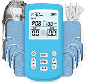 Xm23-kres100d-us Graphtool Tens Unit Muscle Stimulator 3in1 28 Modes Ems Massage Machine Dual Cha
