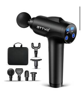 W001 Gttvo 679264907204 Massage Gun. Touch Screen. 30 Speed Levels