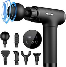 Gvber 744110476194 Massage Gun Deep Tissue Handheld Back Massager For Athletes Percu